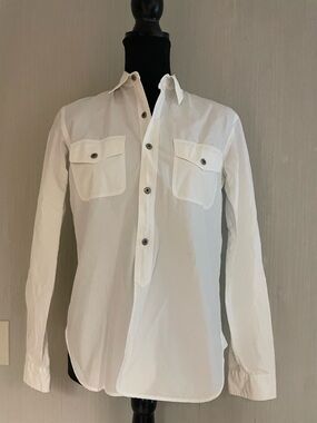 Polo Ralph Lauren White Button Down Women’s Small Classic Utility Shirt